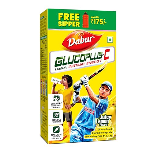 Dabur Glucoplus C Instant Powder Energy Glucose (LemonFlavour) - 1kg
