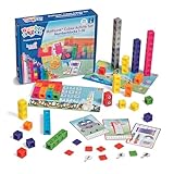 hand2mind MathLink Cubes Numberblocks 1-10 Activity Set, 30 Preschool Learning Activities, Counting Blocks, Linking Cubes, Educational Toys for Kids, Number Games, Math Manipulatives Kindergarten