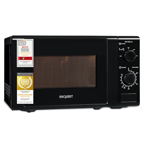 Exquisit Mikrowelle MW 802 sw- Vergleich • Mikrowelle