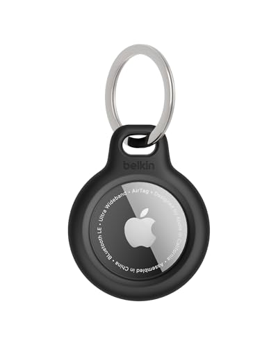 Belkin AirTag Hülle mit Schlüsselanhänger (Secure Holder Schutzhülle für Air Tag