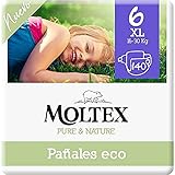 Moltex Pure & Nature Talla 6 mejores pañales para la noche para bebes