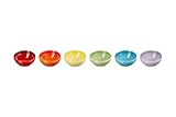 Le Creuset Set Of 6 Vancouver Pinch Bowls 2 Oz Multi