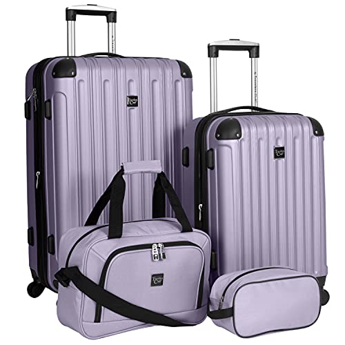 Rockland Journey 4-Piece Upright Luggage Set Review - Clever Journey | Travel Gear Reviews, Packing Tips, Travel Advice