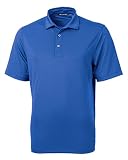 Cutter & Buck Men's Short Sleeve Virtue Eco Pique Recycled Polo Shirt, Chelan, XLarge
