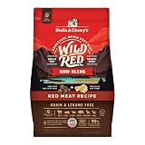 Stella & Chewy's Wild Red Dry Dog Food Raw Blend High Protein Grain & Legume Free Red Meat Recipe, 3.5 lb. Bag