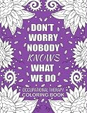 Occupational Therapy Coloring Book Funny Inspirational And R