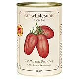Eat Wholesome Tomates San Marzano DOP 400 g Ingredientes de la Pizza Napolitana