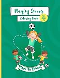 Playing Soccer Coloring For Kids Back To School Kindergarten