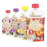 Happytot Organics Stage 4 Baby Food Pouches Gluten Free Supe