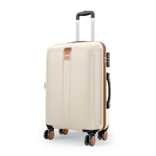 Safari Thorium Royale 8 Wheels 66cm Medium Size Trolley Bag Hard Case Checkin Polycarbonate Luggage, TSA Lock