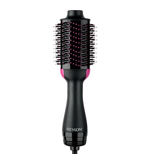 Revlon One-Step Volumizer Enhanced Motor black oval brush dryer
