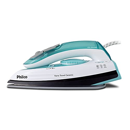 Philco Ferro a Vapor Travel Ceramic Bivolt Base em Cerâmica