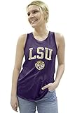 Blue 84 Lsu Tigers Women S Tri Blend Tank Top Vintage Arch O