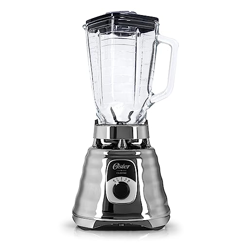 Liquidificador Oster New Osterizer Clássico, 1,25L, 220V, Chrome, 1000W, BLST4655
