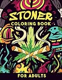 Stoner Coloring Book For Adults Cool Stoner Psychedelic Colo