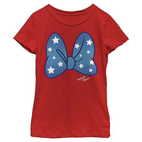Disney Personnages Minnie Stars Bow Girl, Rouge, XL
