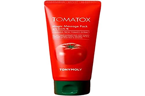 TONYMOLY Mascarilla Tomatox en Tubo Tratamiento Anti-manchas e Iluminador Coreano