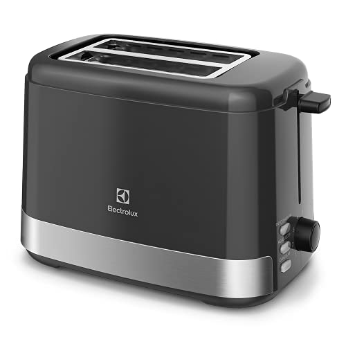 Electrolux Torradeira tostador 8 niveis de tostagem função descongelar reaquecer bandeja coletora migalhas botões luminosos ETS10 preto 127v