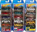 Hot Wheels Toy Cars Or Trucks 5 Pack Bundle 3 Themed Sets Of