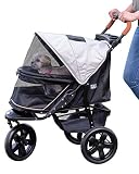 Pet Gear No Zip At3 Pet Stroller For Cats Dogs Zipperless En