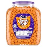 Utz Cheese Balls Barrel Tasty Snack Baked With Real Cheddar