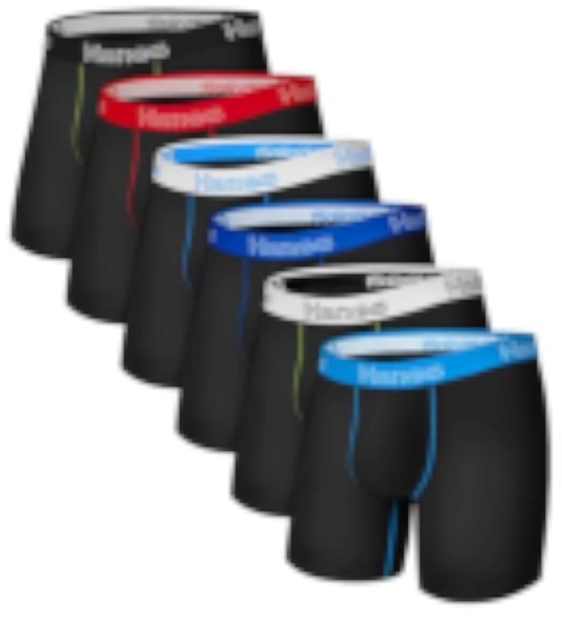 Hanes Mens Boxer Brief Underwear Pack Stretch Cotton Moisture Wicking