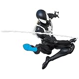 MAFEX No.168 Spider-Man Black Costume Comic Ver. Total Height Approx. 6.1 inches (155 mm), Painted Action Figure
