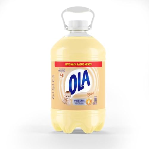 Sabão Líquido Bebê para Roupas Finas, 3,8L