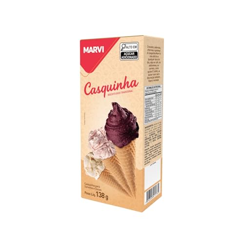 Casquinha Crocante Marvi (12un)