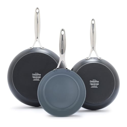 GreenPan Valencia Pro Ceramic Nonstick Fry Pan Skillet Set