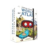 Abacus Brands Virtual Reality World Atlas Gift Box Illustrat