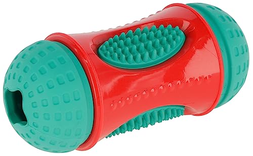 Kerbl Pet Rouleau ToyFastic Rouge/Turquoise, 13X6cm