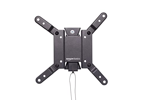 Amazon Basics Tilting TV Wall Mount for Wood Studs, Fits 12-40 inch TVs up to 40
