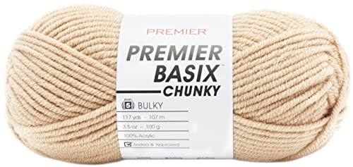 Premier Yarns Basix Chunky Yarn-Tan
