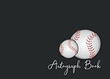 Baseball Autograph Book Signatures Blank Scrapbook Keepsake