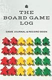 The Board Game Log 100 Page Boardgamer Journal Notebook Game