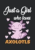 Notizbuch A5 Liniert Mit Softcover Design Damen Axolotl Spru