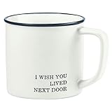 Santa Barbara Design Studio Black And White Coffee Cups Face