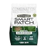 Pennington Smart Patch Grass Seeds for Lawn, Sun and Shade Lawn Grass Repair Mix, 10 LB