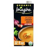 Imagine Organic Low Sodium Free Range Chicken Broth 32 Fl Oz