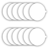 Flea Trap Refill Discs 7.1 Inch Replacement Glue Boards for Most Models Flea Traps for Inside Your Home, 12 Pack