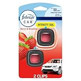 Febreze Car Air Freshener Vent Clip Berry Bramble Scent 06 O