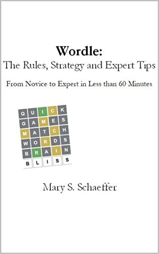 Cover of Wordle Strategy: Expert Tactics for Novice Players in Minutes
