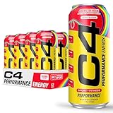 C4 Performance Energy Drink Cosmic Rainbow Zero Sugar Carbon