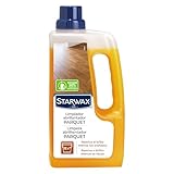 STARWAX Limpiador Abrillantador Parquet 1 L para limpiar suelo de madera
