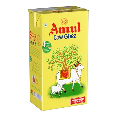 Amul Cow Ghee, 1 Liter Tetra P