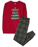 The Children's Place Baby Family Matching, Christmas and Holiday Pajama Sets, Cotton, Holly Jolly, XX-Large (Adult)