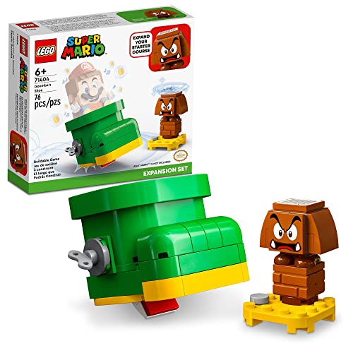 LEGO Kit de construcción Super Mario 71404 Set de Expansión: Zapato Goomba (76 Piezas)