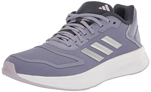 adidas Duramo SL 2.0 para Mujer, Plata Violeta/Plata Metálico/Plata Amanecer, 26.5 cm