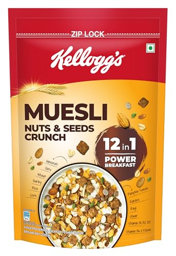 Kellogg Muesli Nuts Delight 12-in-1 Power Breakfast
